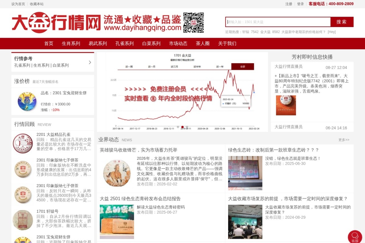 大益行情网